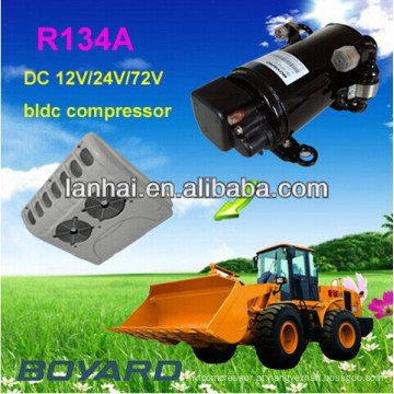 Boyard r134a elétrico carro ac compressor para bateria portátil powered ar condicionado bomba